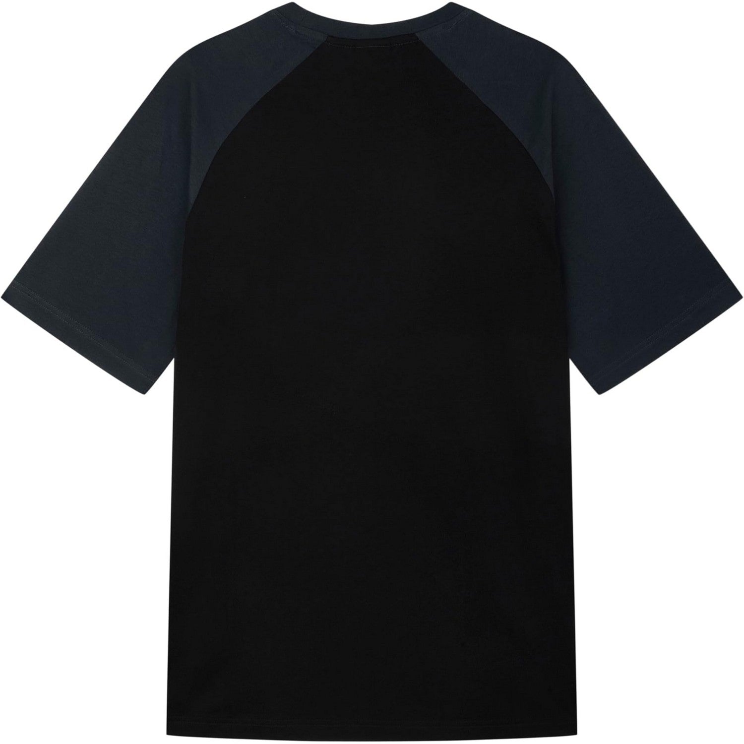 Black-Grey - Back - Umbro Mens Core Raglan T-Shirt