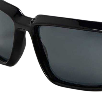 Black-Dark Grey - Side - Off White Unisex Adult Portland Sunglasses