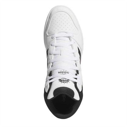 White-Black-Grey - Lifestyle - Adidas Mens Hoops Mid Classic Cupsole Basketball Shoes