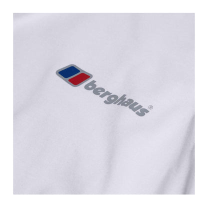 White - Lifestyle - Berghaus Mens Classic Organic Logo T-Shirt