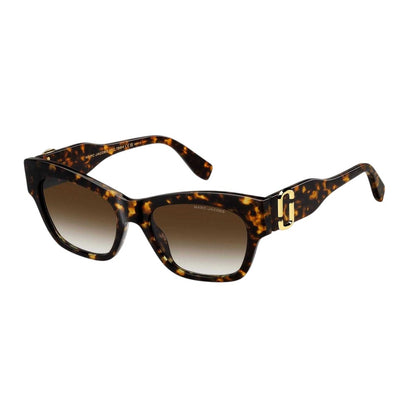 Havana - Back - Marc Jacobs Womens-Ladies Round Sunglasses