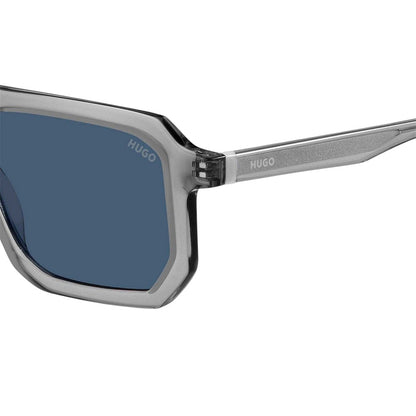 Grey - Lifestyle - Hugo Mens Flat Top Sunglasses