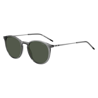 Ruthenium - Side - Hugo Mens Round Sunglasses