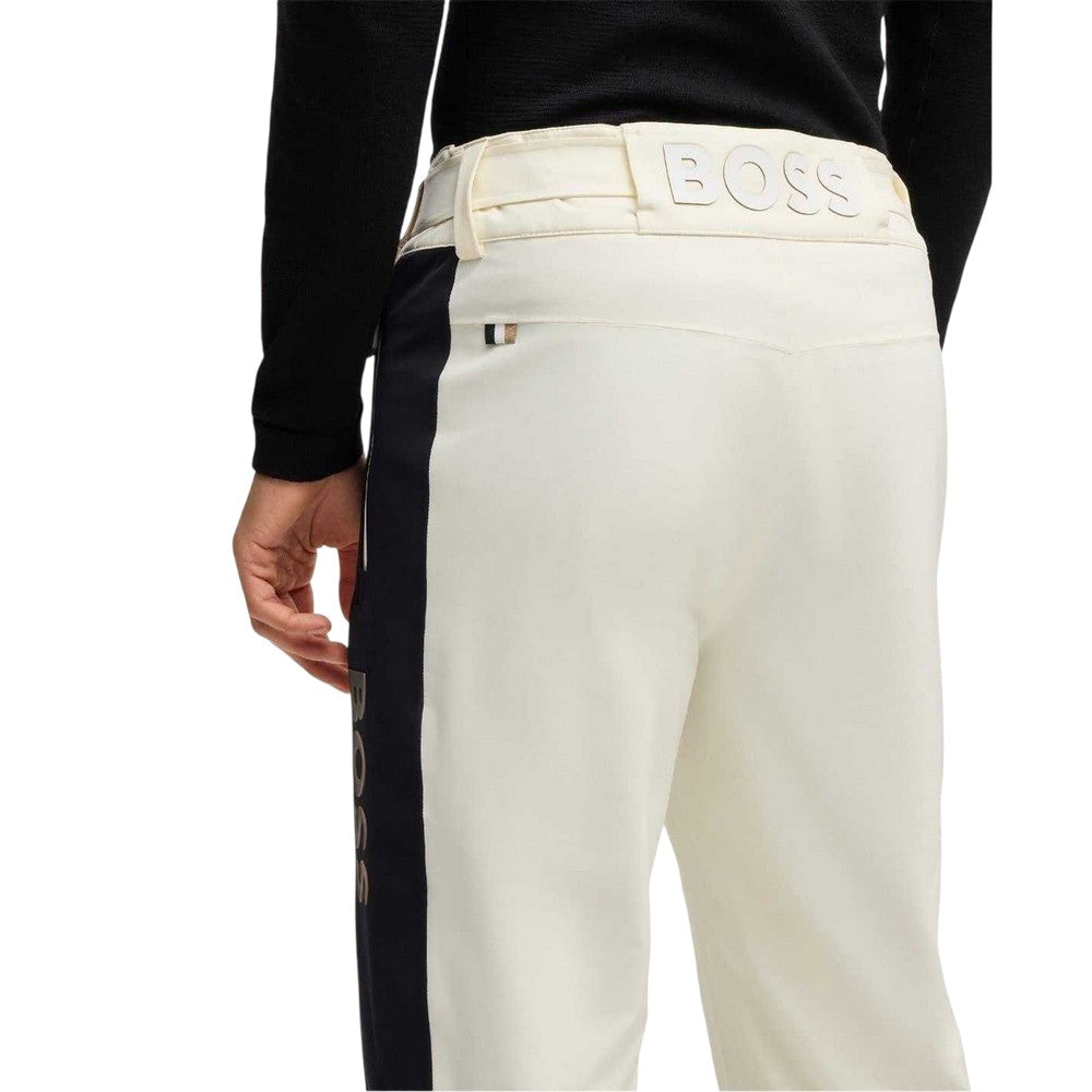 White - Side - Boss Mens Fiva Ski Trousers