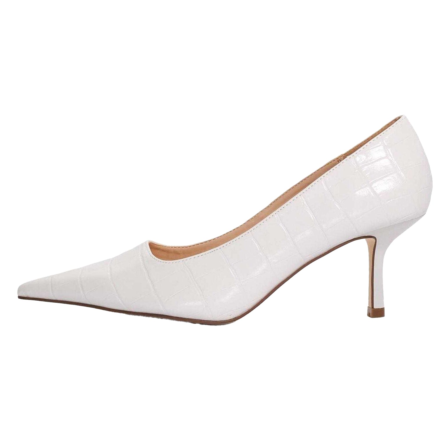 White - Side - Dune London Womens-Ladies Bexton Court Shoes