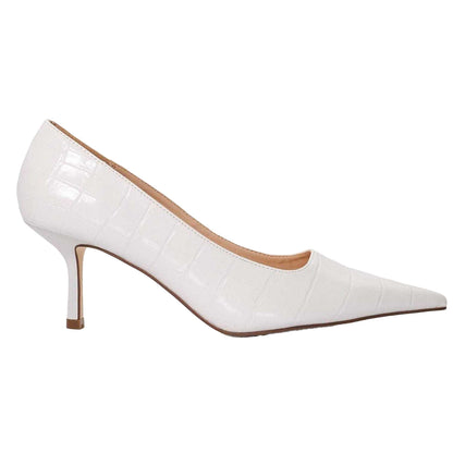White - Front - Dune London Womens-Ladies Bexton Court Shoes