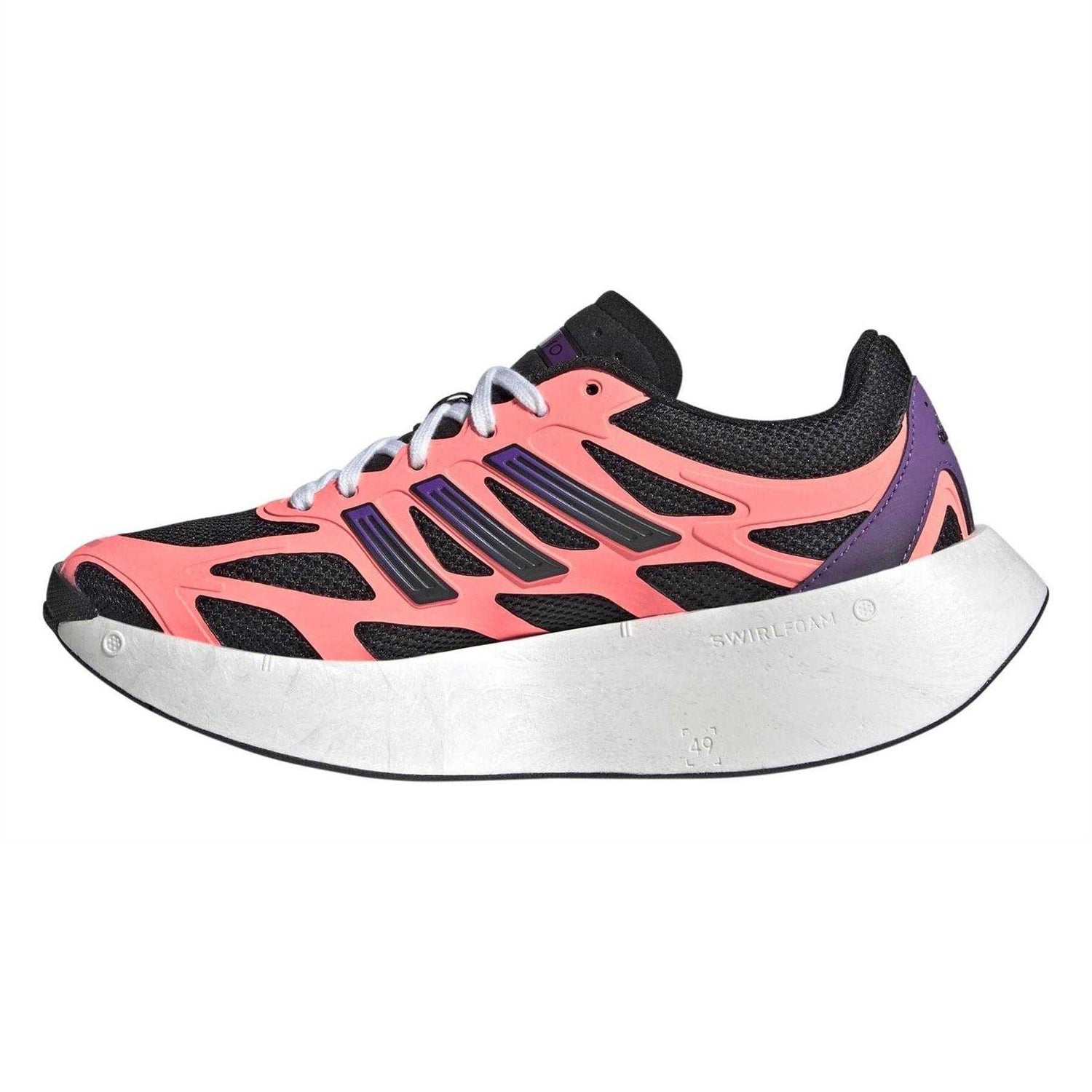 Core Black - Side - Adidas Womens-Ladies Adizero Aruku 3 Stripes Running Trainers