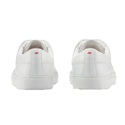 White - Back - Hugo Mens Futurism Low Trainers