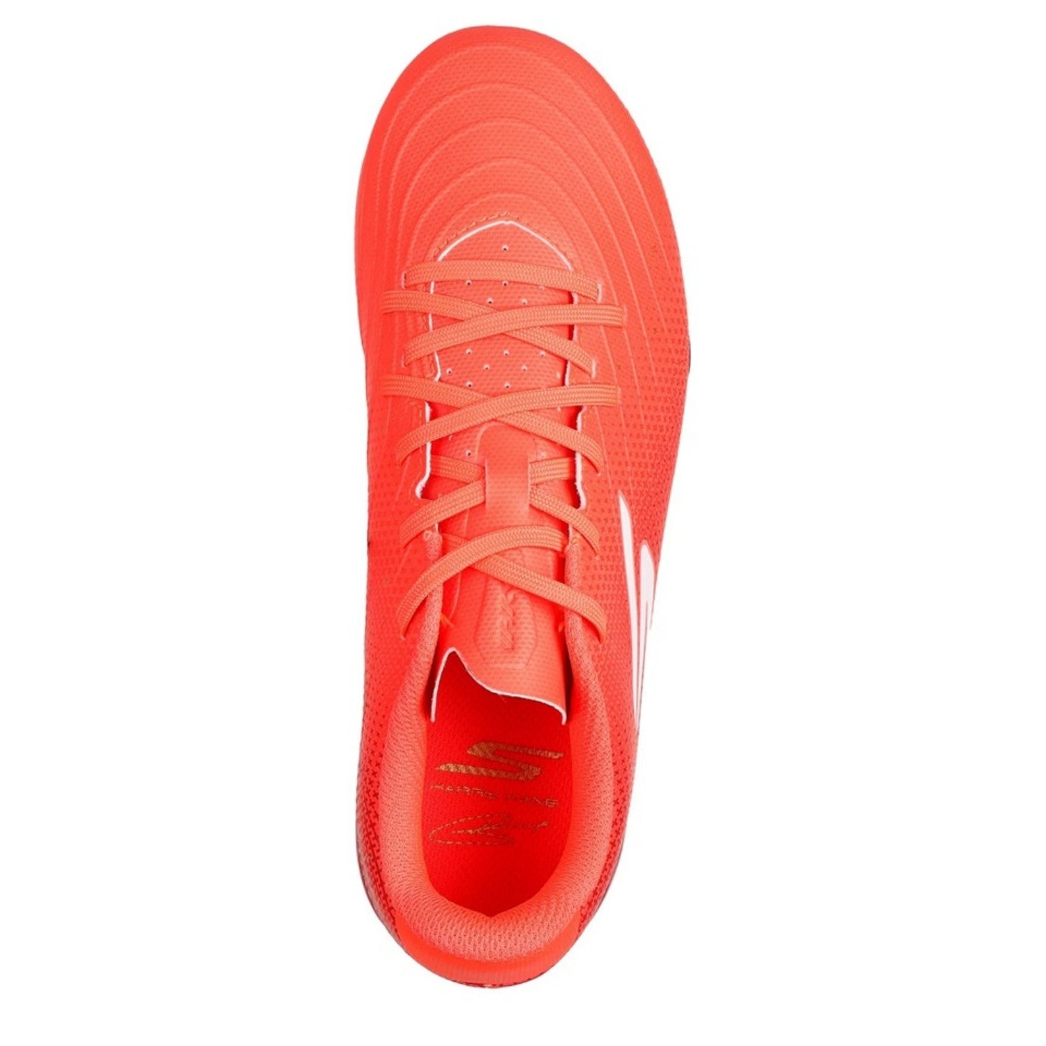 Orange - Side - Skechers Childrens-Kids Cleated Firm Ground Football Boots