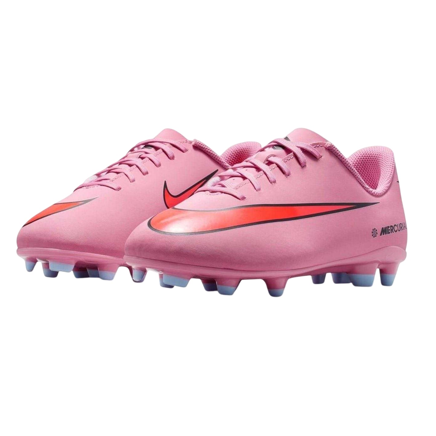 Pink-Black - Pack Shot - Nike Childrens-Kids Vapor Firm Ground Football Boots