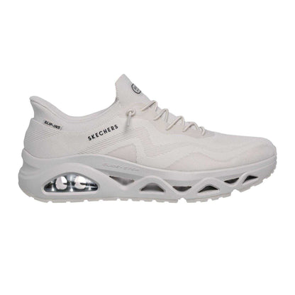 Natural - Front - Skechers Mens Uno Glide Trainers