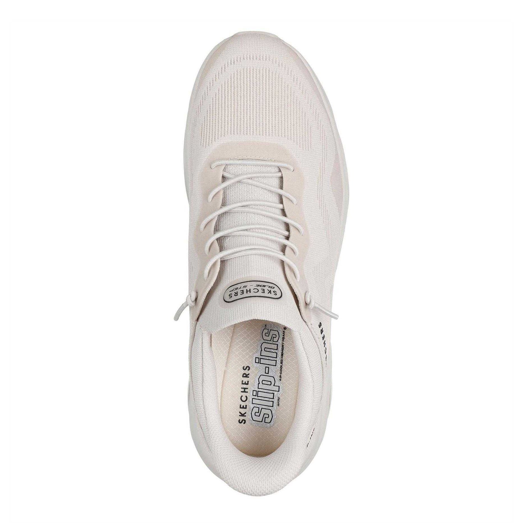Natural - Side - Skechers Mens Uno Glide Trainers