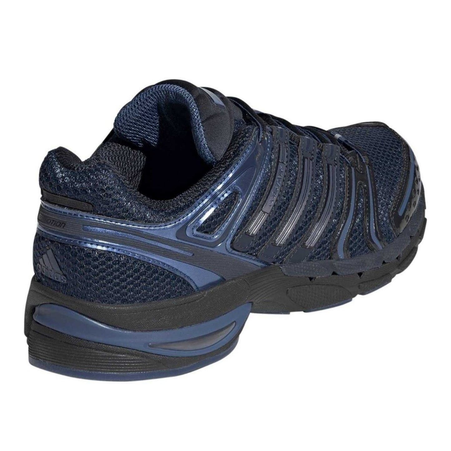 Petrol Blue - Back - Adidas Mens Adistar Control 5 Lace Up Trainers