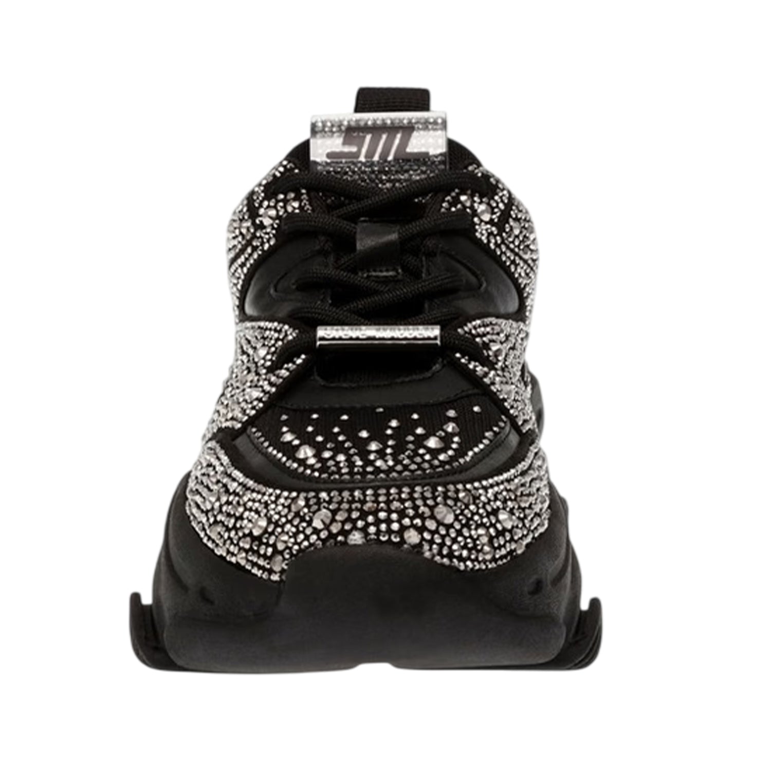 Black - Lifestyle - Steve Madden Womens-Ladies Privy Embellished Trainers