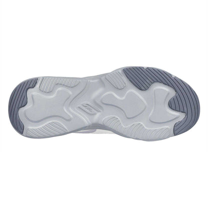 White-Grey-Black - Lifestyle - Skechers Womens-Ladies Bobs Mania 2 Trainers