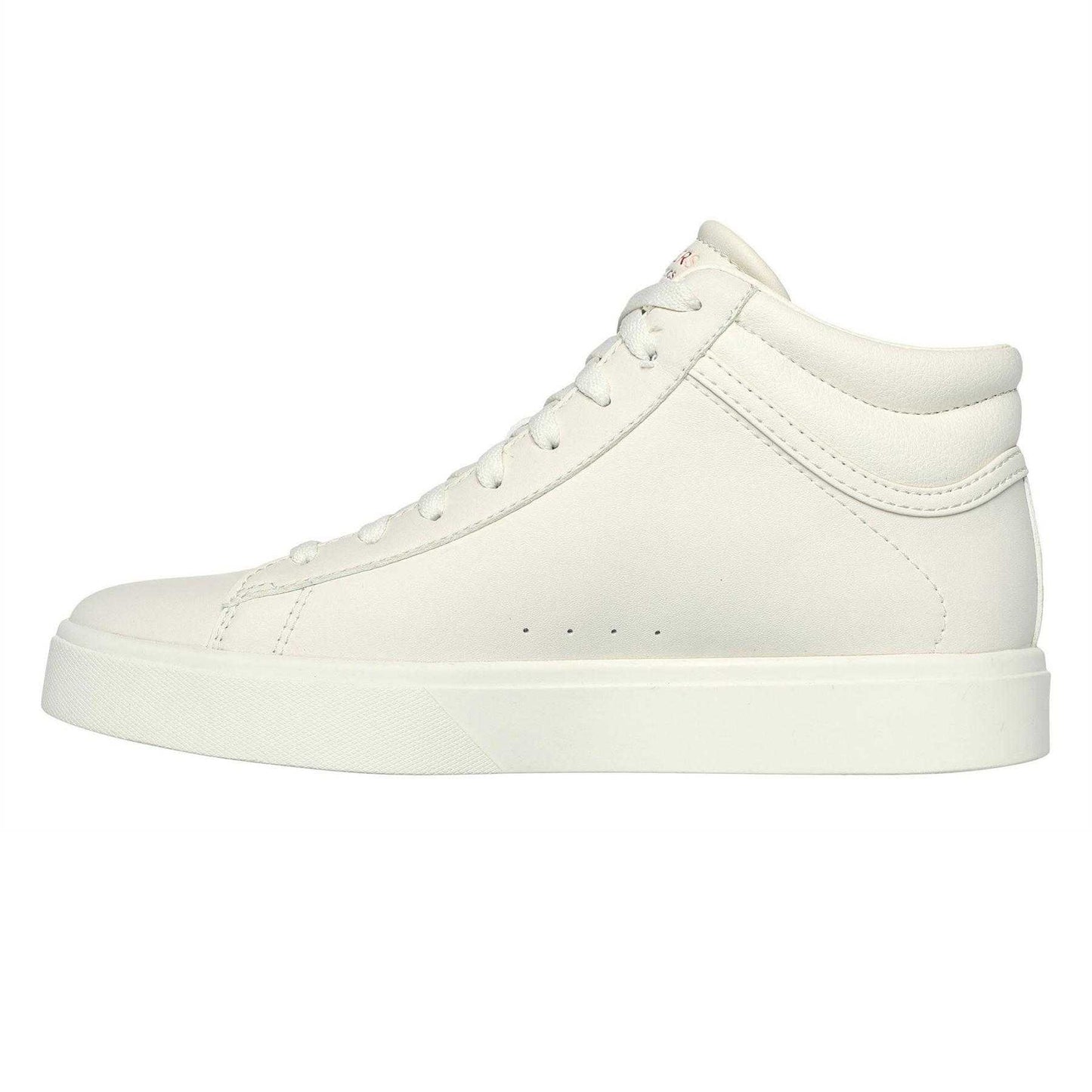Off White-Multicoloured - Back - Skechers Childrens-Kids Edenlx Classic Swirl Leather Flat Trainers
