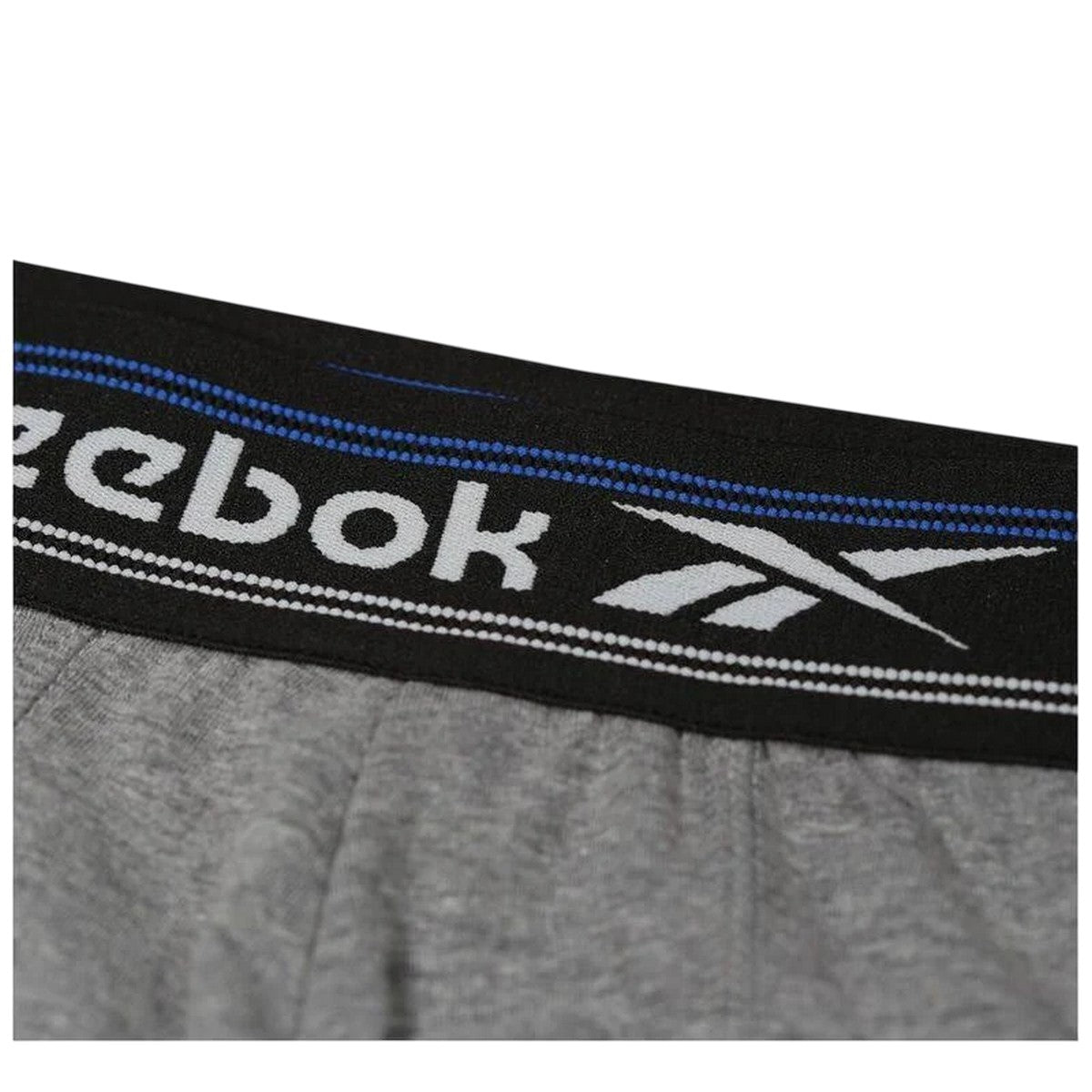 Grey-Black-Dark Grey - Lifestyle - Reebok Mens Sports Boxer Shorts (Pack of 5)