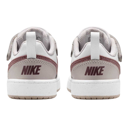 Grey-Tattoo - Back - Nike Childrens-Kids Court Borough Leather Trainers