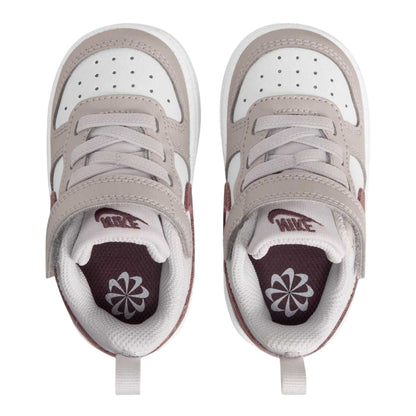 Grey-Tattoo - Lifestyle - Nike Childrens-Kids Court Borough Leather Trainers