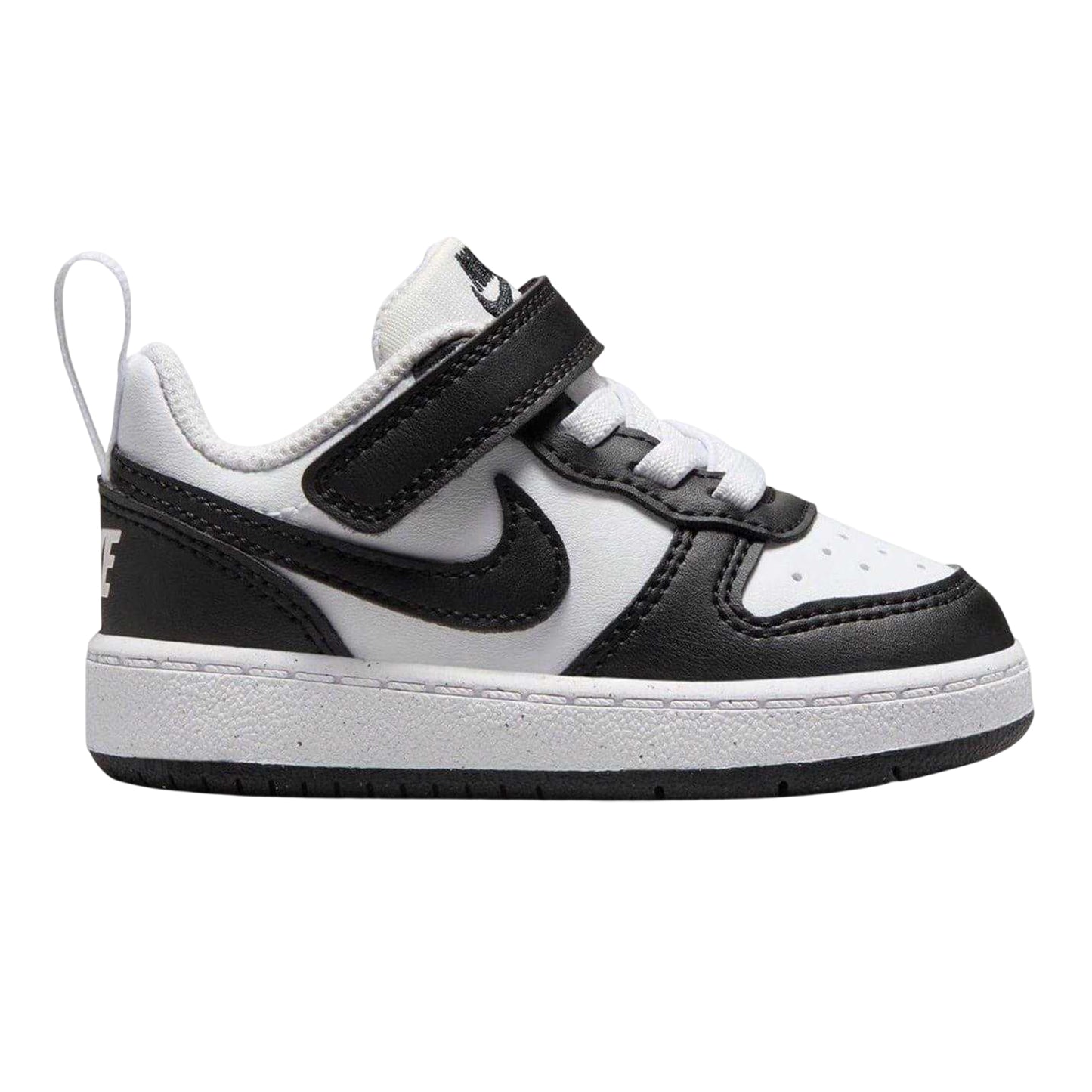 Panda - Front - Nike Childrens-Kids Court Borough Leather Trainers