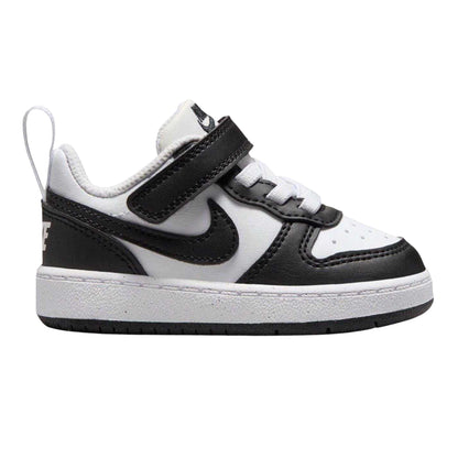 Panda - Front - Nike Childrens-Kids Court Borough Leather Trainers