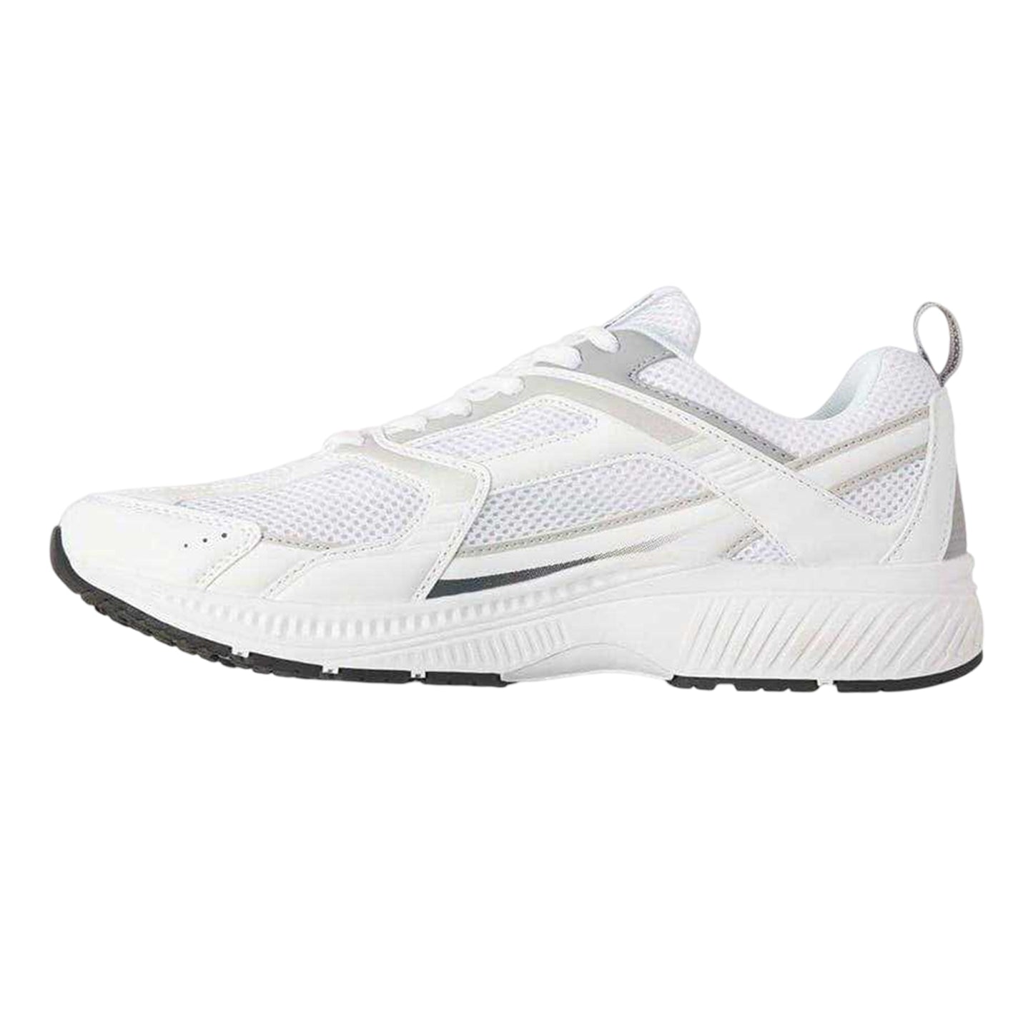 Bright White - Back - Jack And Jones Mens Tokyo Leather Lace Up Trainers