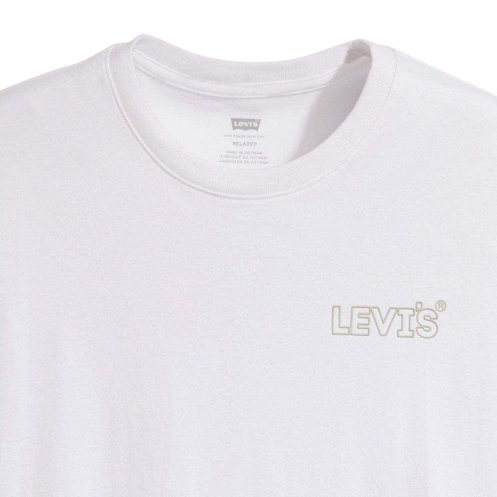 White - Lifestyle - Levis Mens Headline Relaxed Fit T-Shirt