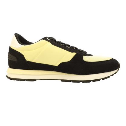 White-Black-Lemon - Front - Sergio Tacchini Mens Venezia Trainers