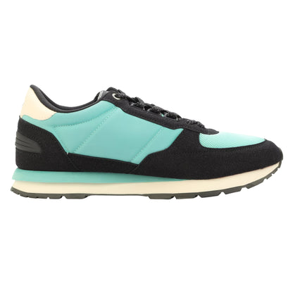 Blue-White-Navy Blue - Front - Sergio Tacchini Mens Venezia Trainers