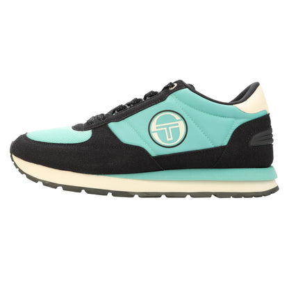 Blue-White-Navy Blue - Back - Sergio Tacchini Mens Venezia Trainers