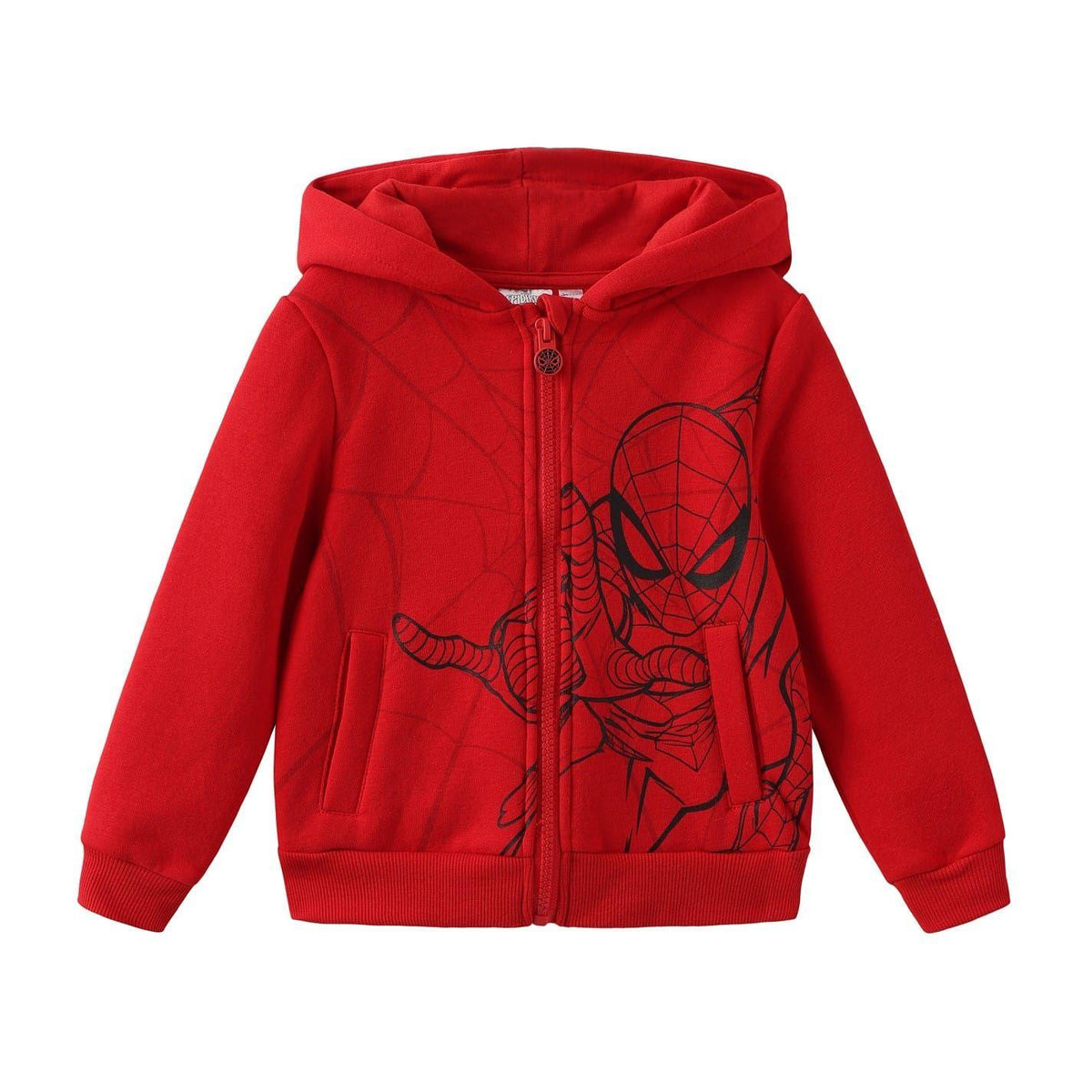 Blue-Red - Back - Spider-Man Childrens-Kids Tracksuit