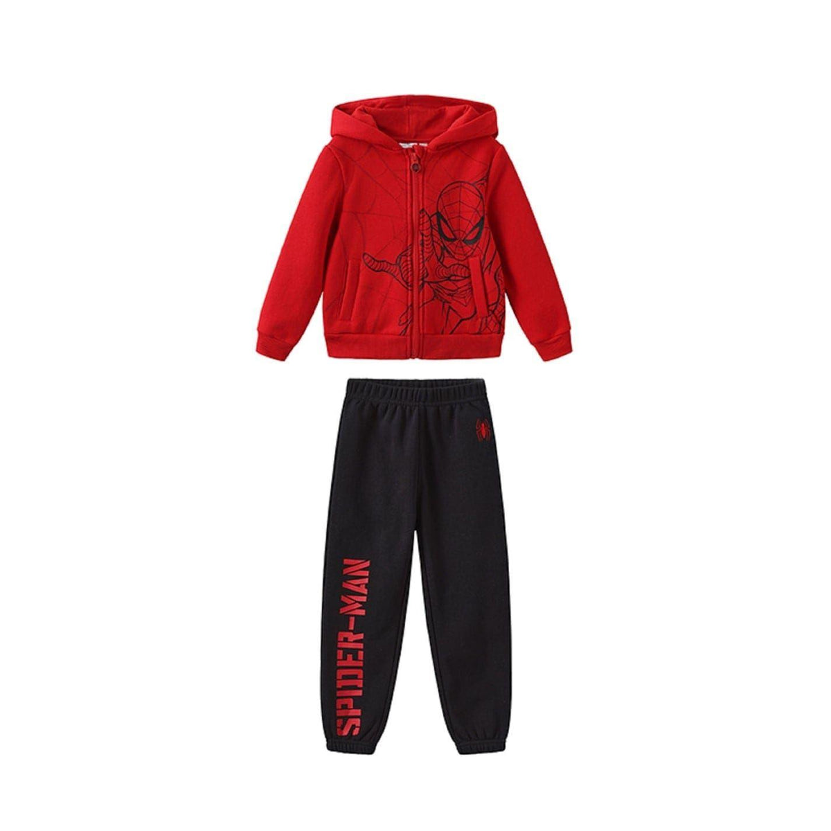 Blue-Red - Front - Spider-Man Childrens-Kids Tracksuit