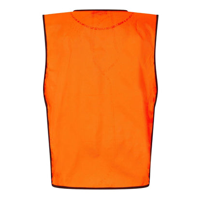 Orange - Back - Puma Mens Project Loose Fit Training Bib