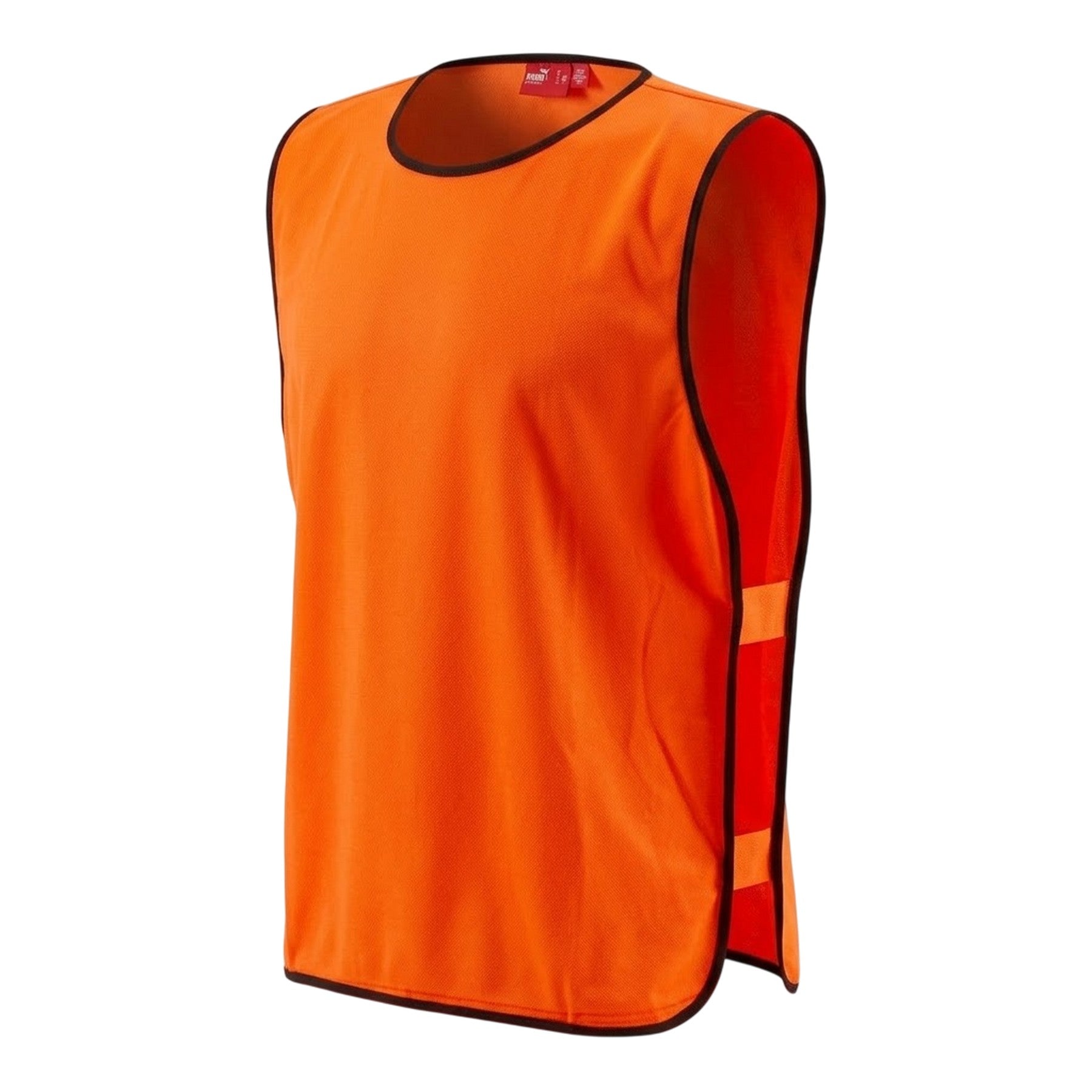 Orange - Side - Puma Mens Project Loose Fit Training Bib