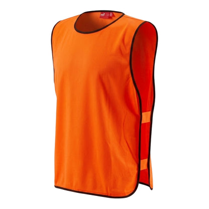 Orange - Side - Puma Mens Project Loose Fit Training Bib