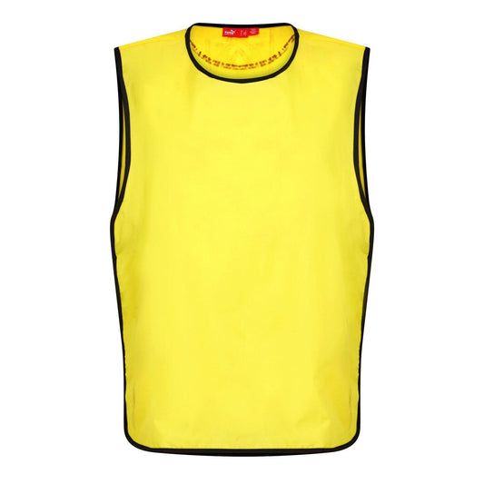 Yellow - Front - Puma Mens Project Loose Fit Training Bib