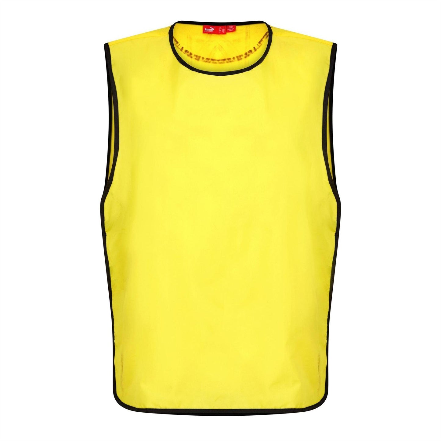 Yellow - Front - Puma Mens Project Loose Fit Training Bib