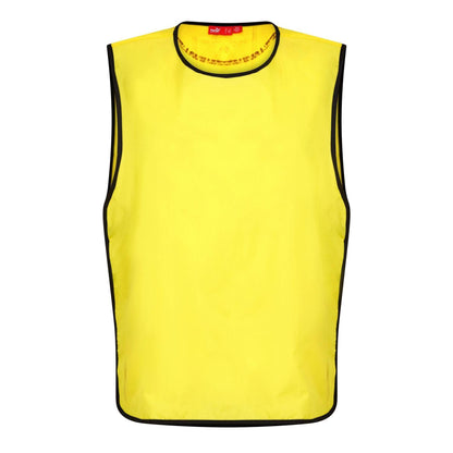 Yellow - Front - Puma Mens Project Loose Fit Training Bib
