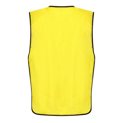 Yellow - Back - Puma Mens Project Loose Fit Training Bib