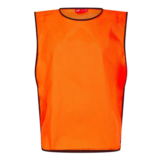 Orange - Front - Puma Mens Project Loose Fit Training Bib