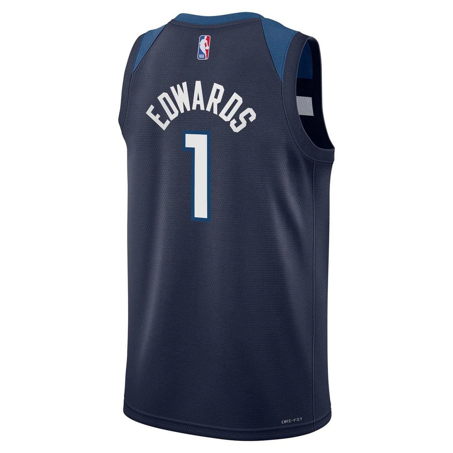Blue - Back - Minnesota Timberwolves Childrens-Kids Basketball Jersey
