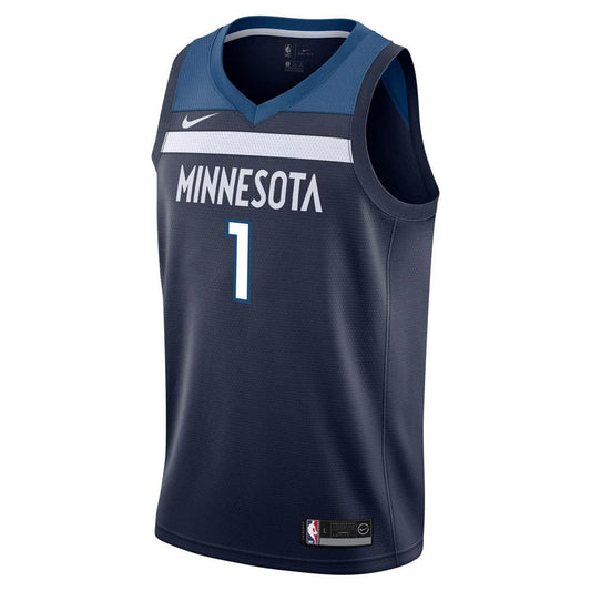 Blue - Front - Minnesota Timberwolves Childrens-Kids Basketball Jersey