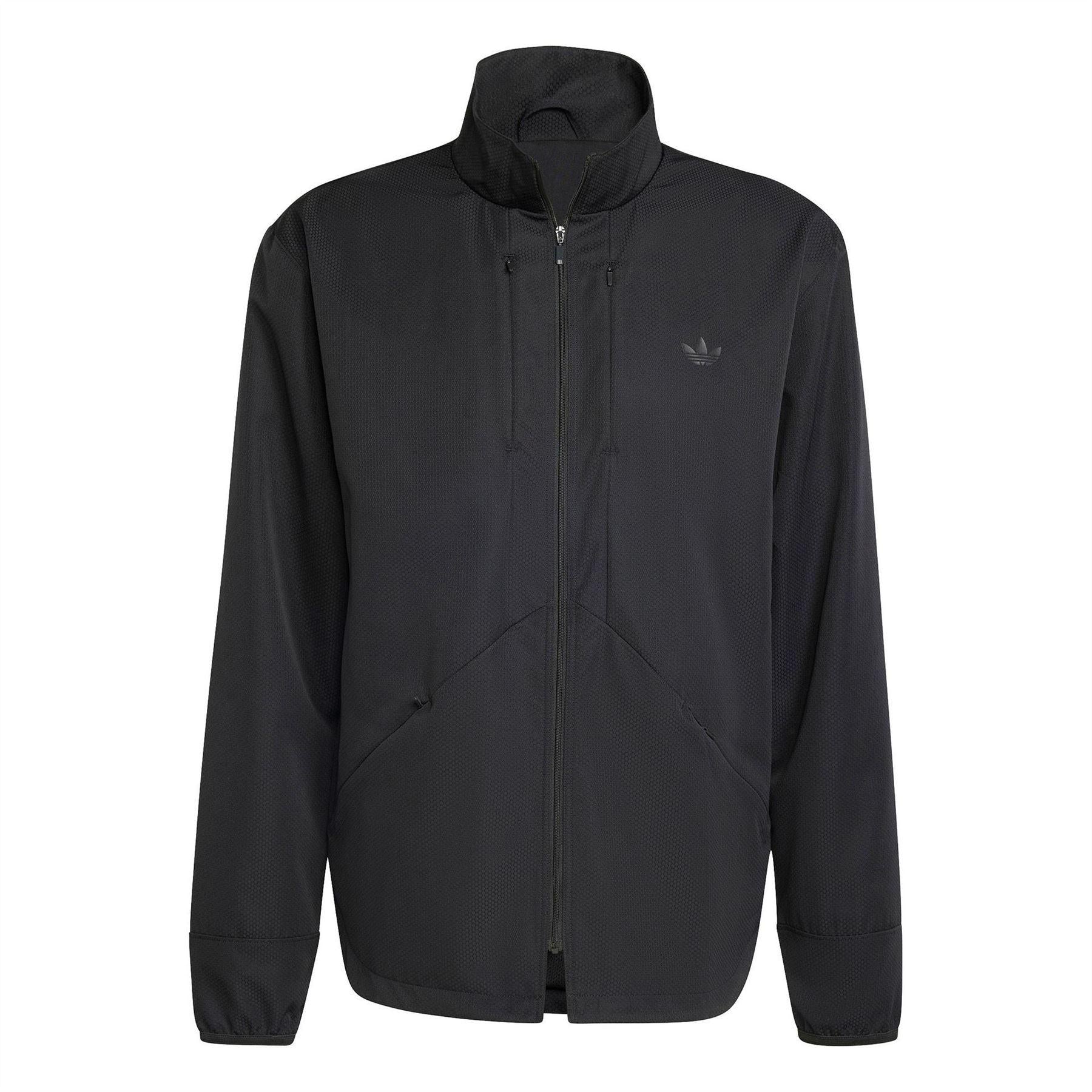 Black - Front - Adidas Mens Clima Relaxed Fit Windbreaker