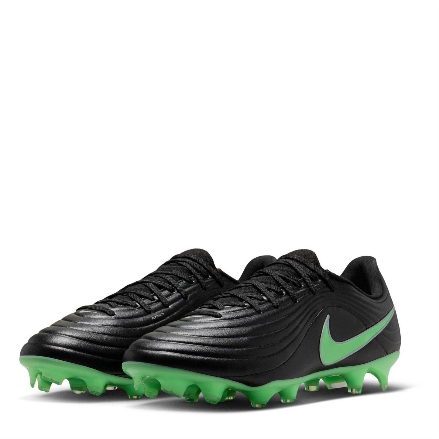 Black-Green - Lifestyle - Nike Mens Tiempo Academy Firm Ground Football Boots