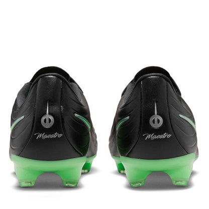 Black-Green - Pack Shot - Nike Mens Tiempo Academy Firm Ground Football Boots