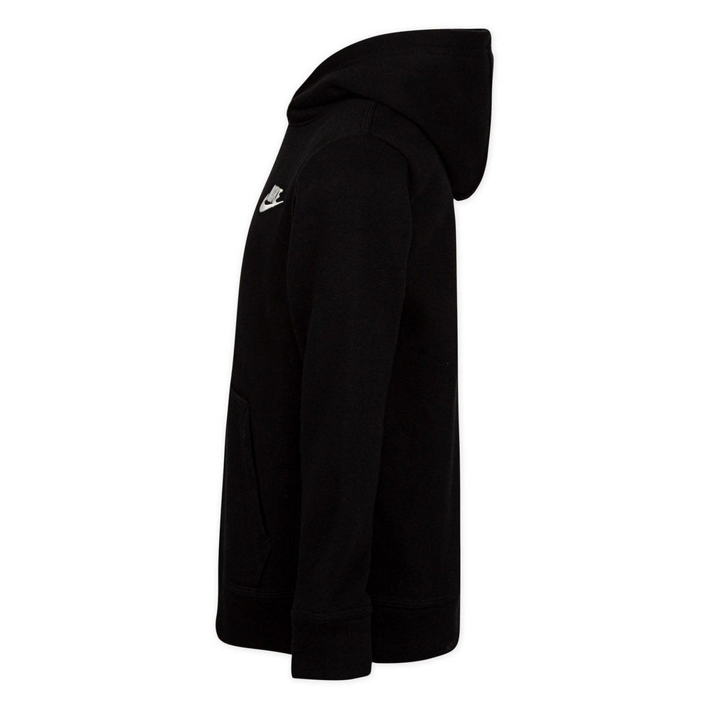 Black - Lifestyle - Nike Childrens-Kids Club Fleece Hoodie
