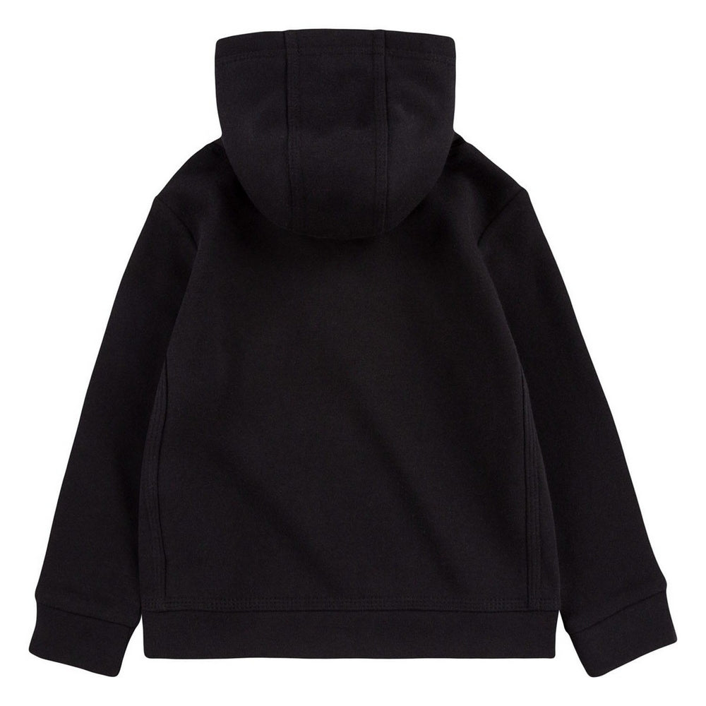 Black - Back - Nike Childrens-Kids Club Fleece Hoodie