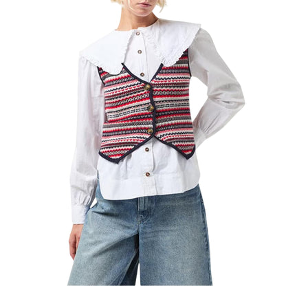 Multicoloured - Side - Nobody´s Child Womens-Ladies Fair Isle Waistcoat