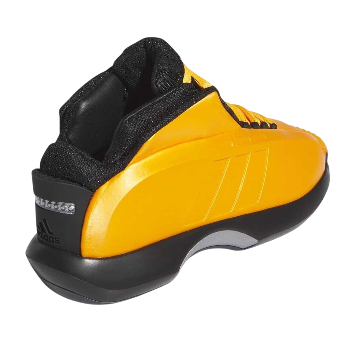 Orange - Back - Adidas Womens-Ladies Crazy 1 Lace Up Trainers
