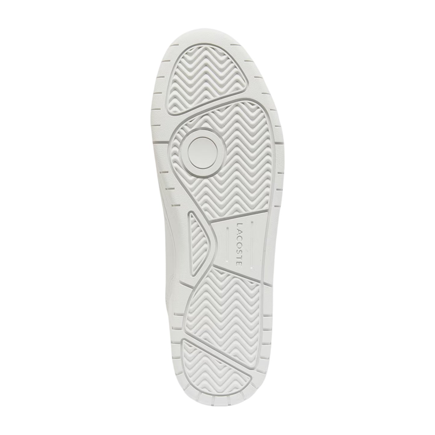White - Lifestyle - Lacoste Mens Court Cage Leather Trainers